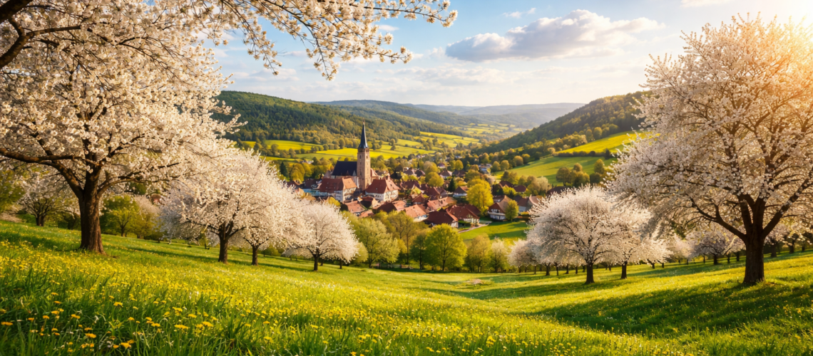 Die schönsten Reiseziele in Deutschland im Frühling